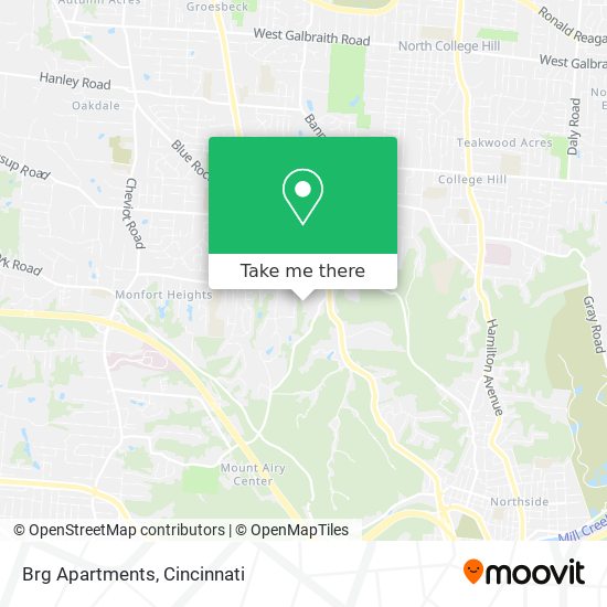 Mapa de Brg Apartments