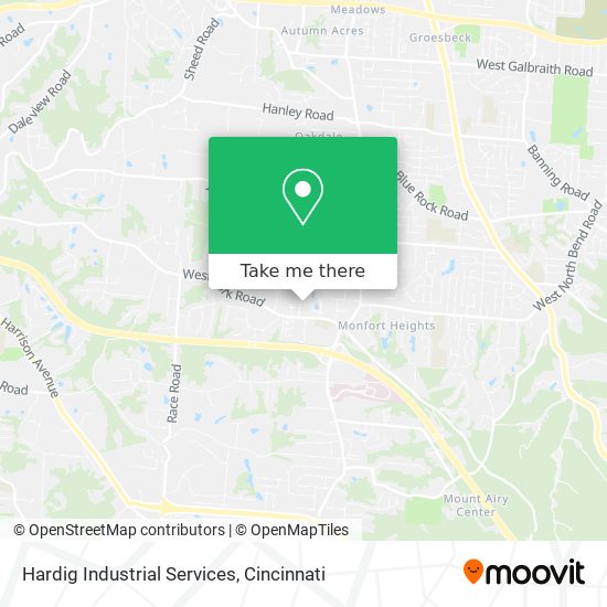 Hardig Industrial Services map
