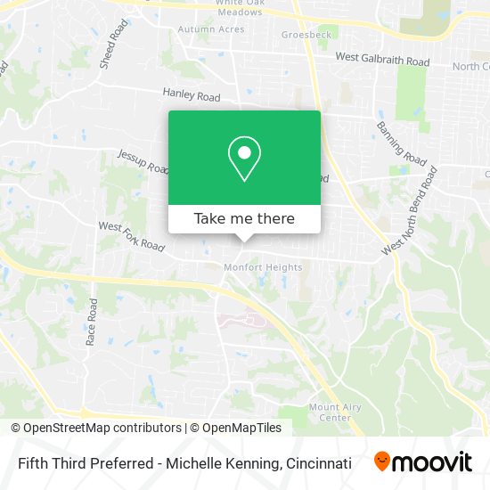 Fifth Third Preferred - Michelle Kenning map