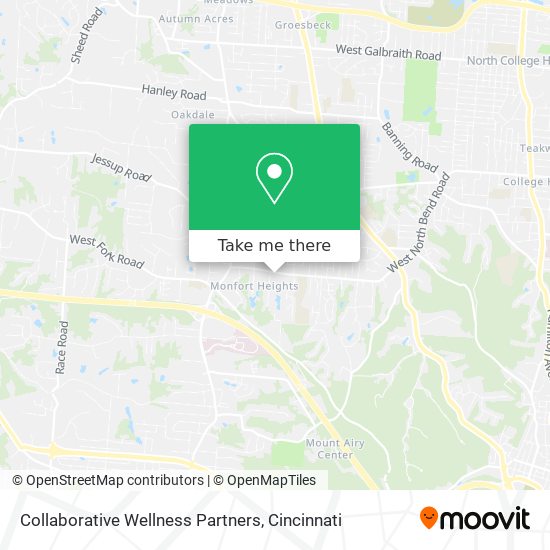 Mapa de Collaborative Wellness Partners