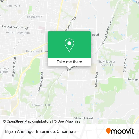 Bryan Anslinger Insurance map