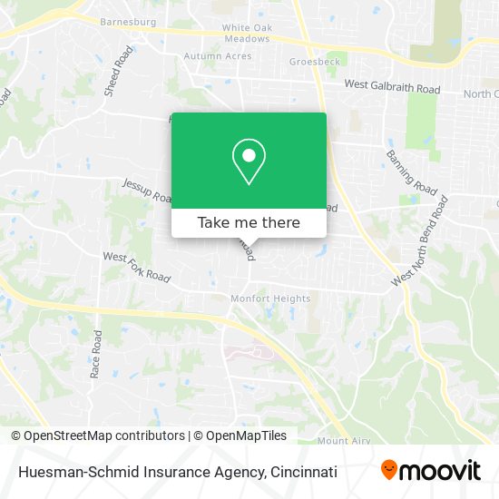 Huesman-Schmid Insurance Agency map