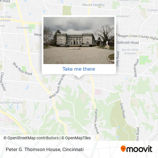 Mapa de Peter G. Thomson House