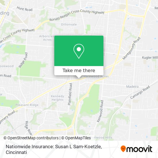 Nationwide Insurance: Susan L Sam-Koetzle map