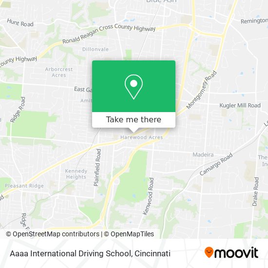 Mapa de Aaaa International Driving School