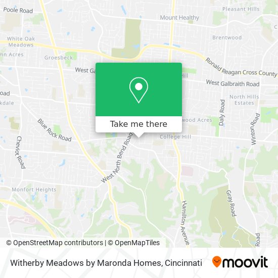 Mapa de Witherby Meadows by Maronda Homes