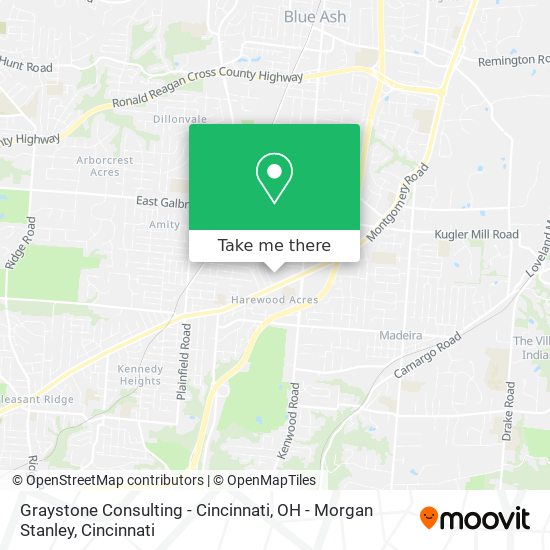 Mapa de Graystone Consulting - Cincinnati, OH - Morgan Stanley