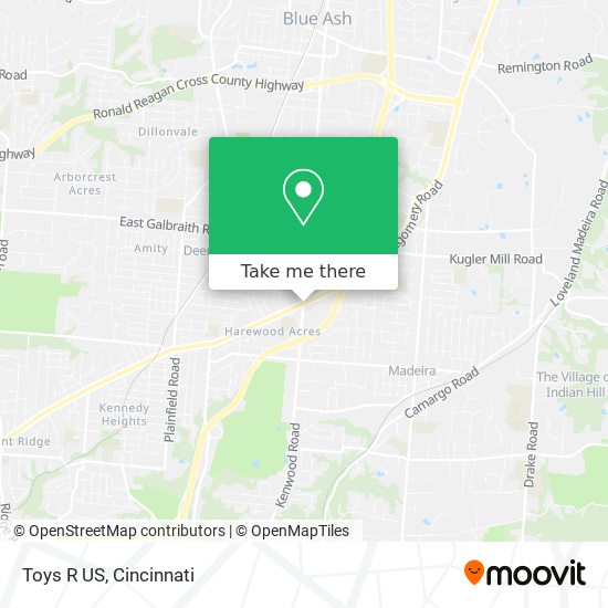 Mapa de Toys R US