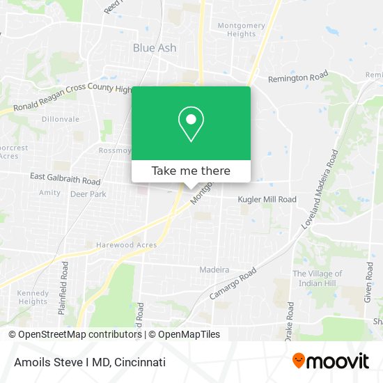 Amoils Steve I MD map