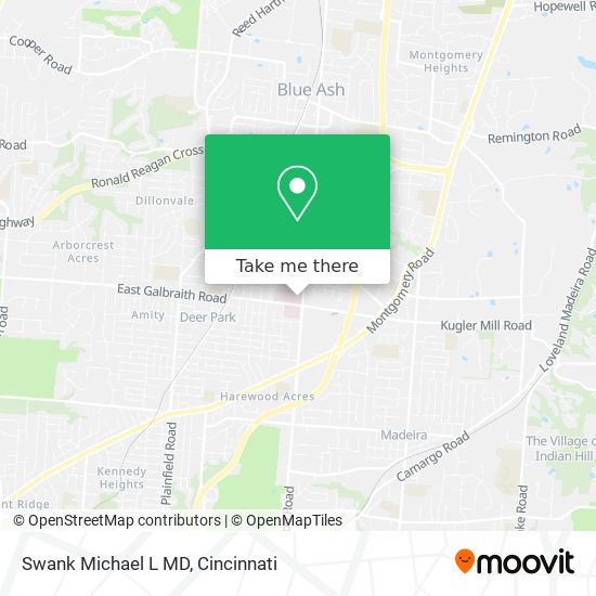 Swank Michael L MD map