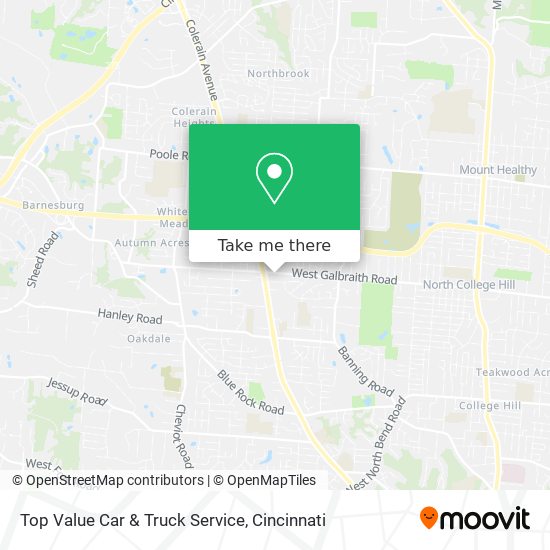 Top Value Car & Truck Service map