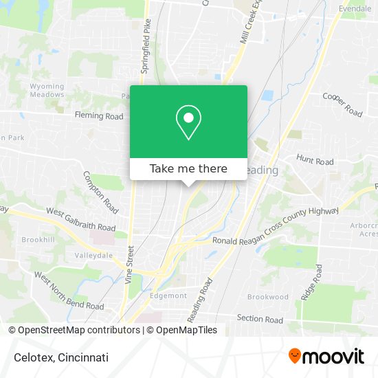 Mapa de Celotex