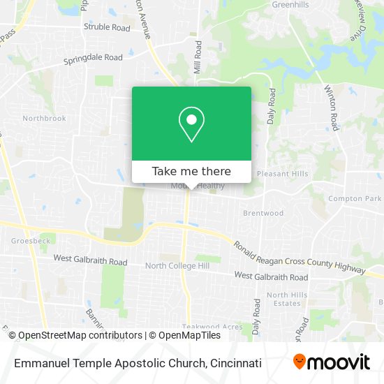 Emmanuel Temple Apostolic Church map