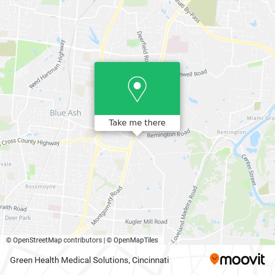 Green Health Medical Solutions map