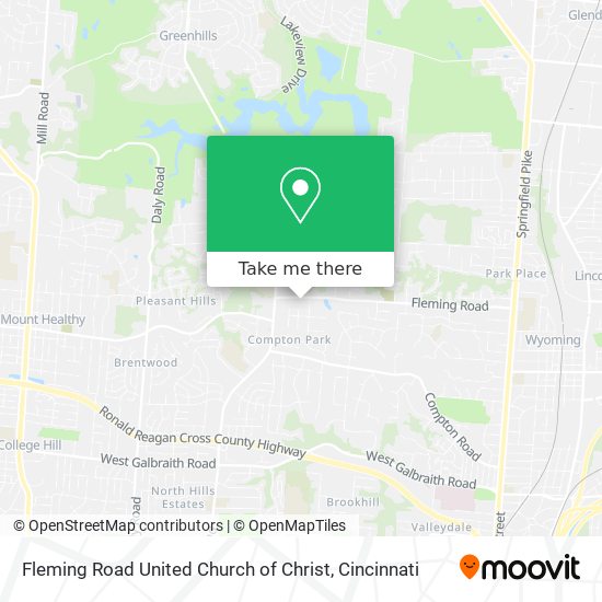 Mapa de Fleming Road United Church of Christ