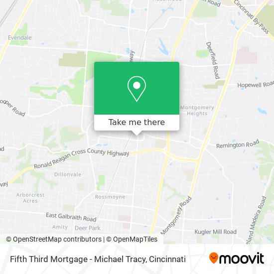 Mapa de Fifth Third Mortgage - Michael Tracy