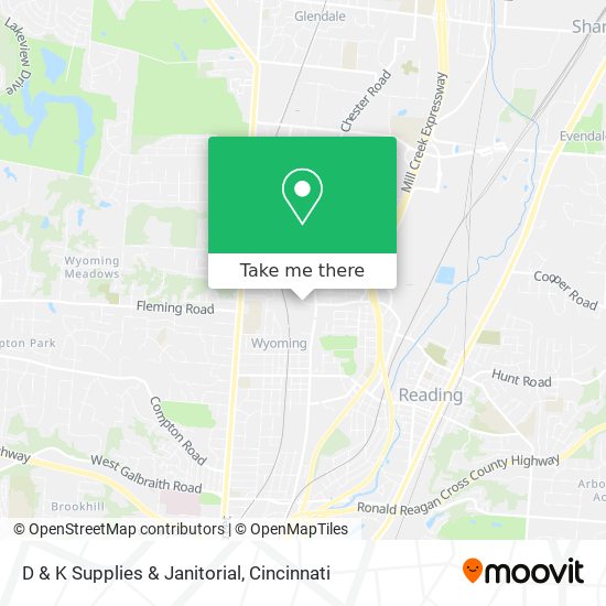 D & K Supplies & Janitorial map