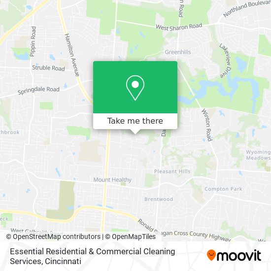 Mapa de Essential Residential & Commercial Cleaning Services