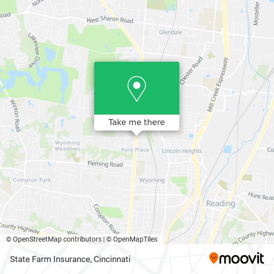 State Farm Insurance map