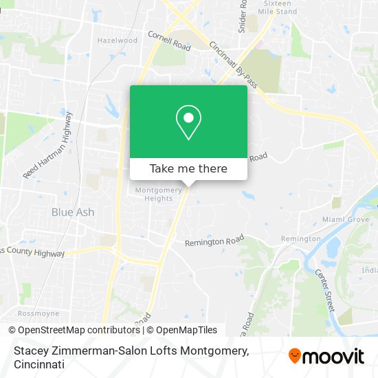 Mapa de Stacey Zimmerman-Salon Lofts Montgomery