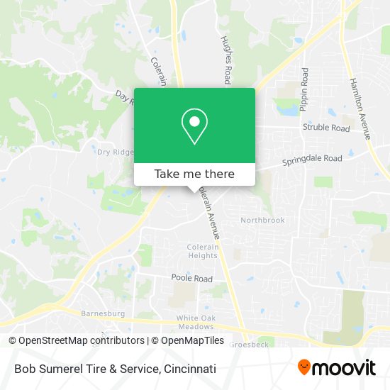 Bob Sumerel Tire & Service map