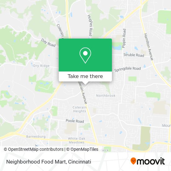 Mapa de Neighborhood Food Mart