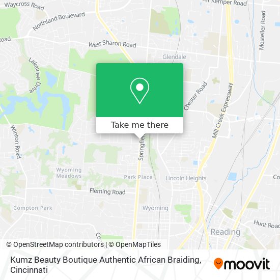 Kumz Beauty Boutique Authentic African Braiding map