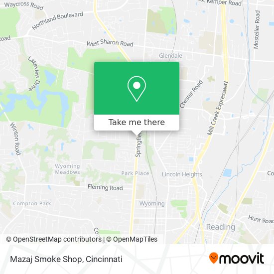 Mazaj Smoke Shop map