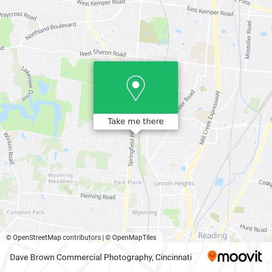 Dave Brown Commercial Photography map