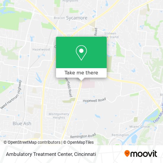 Ambulatory Treatment Center map