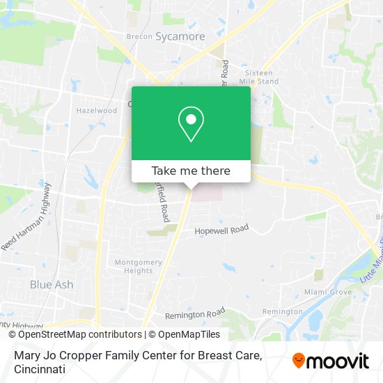 Mary Jo Cropper Family Center for Breast Care map