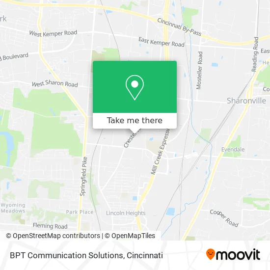 BPT Communication Solutions map