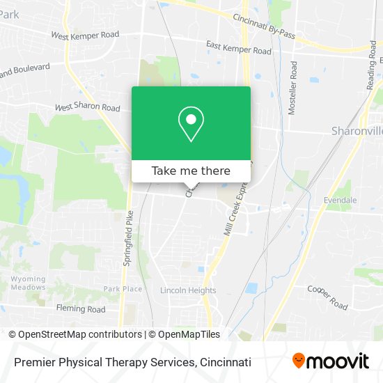 Premier Physical Therapy Services map