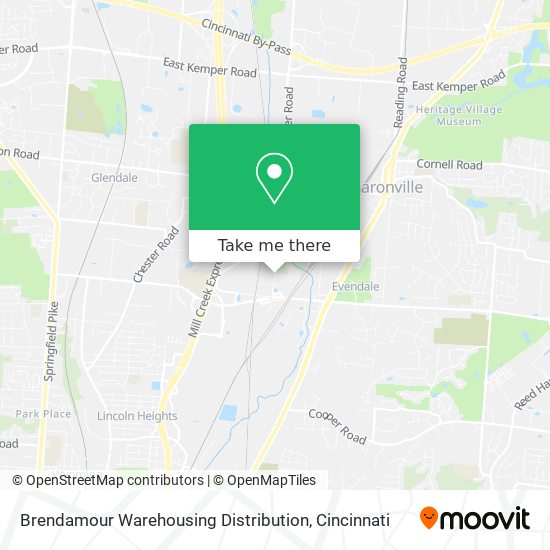 Mapa de Brendamour Warehousing Distribution