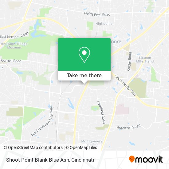 Mapa de Shoot Point Blank Blue Ash
