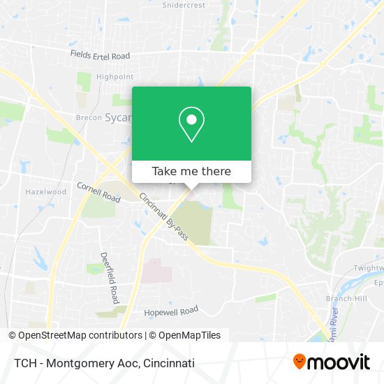 TCH - Montgomery Aoc map