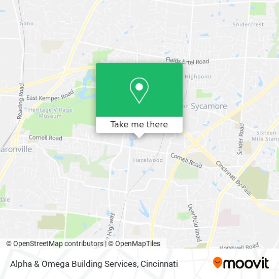 Mapa de Alpha & Omega Building Services