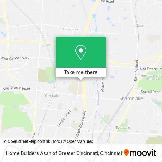 Mapa de Home Builders Assn of Greater Cincinnati