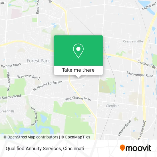 Qualified Annuity Services map