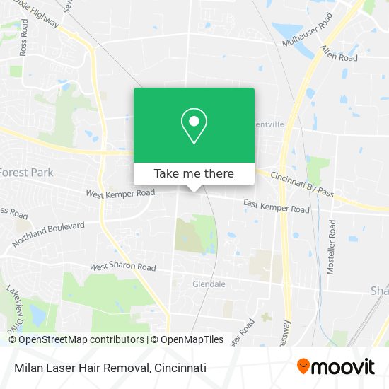 Milan Laser Hair Removal map