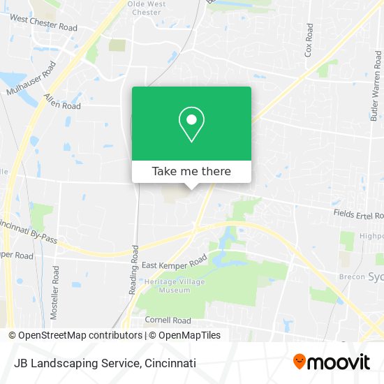 Mapa de JB Landscaping Service