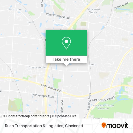 Rush Transportation & Logistics map