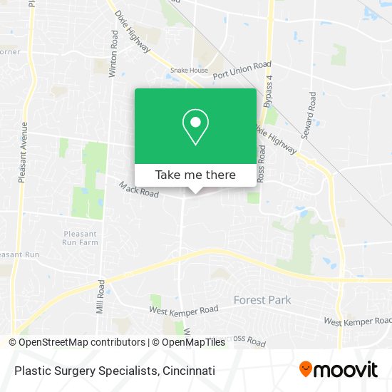 Mapa de Plastic Surgery Specialists