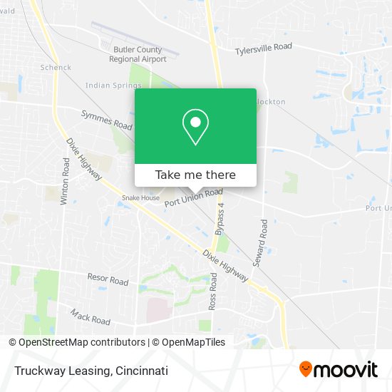 Mapa de Truckway Leasing
