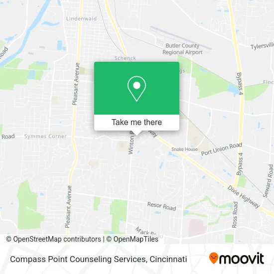 Compass Point Counseling Services map