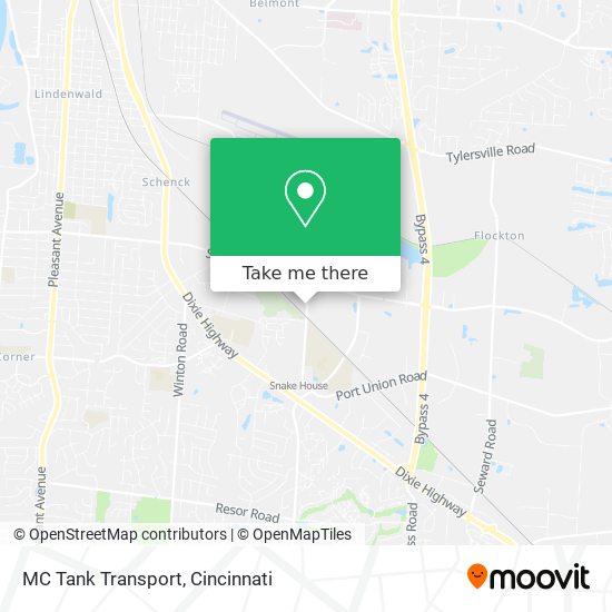 MC Tank Transport map