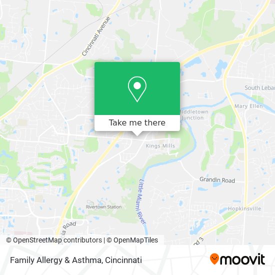 Family Allergy & Asthma map