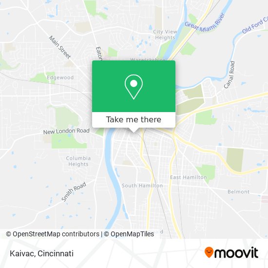 Mapa de Kaivac