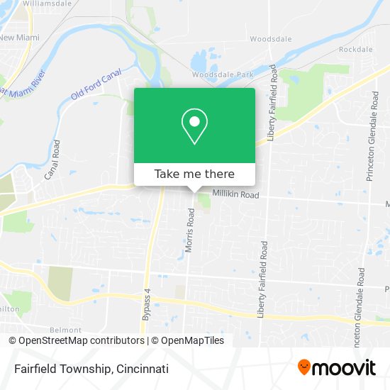 Fairfield Township map