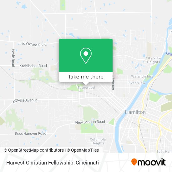 Mapa de Harvest Christian Fellowship